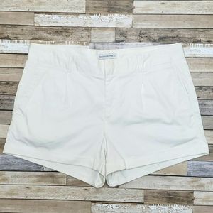 White Banana Republic Cuffed Shorts